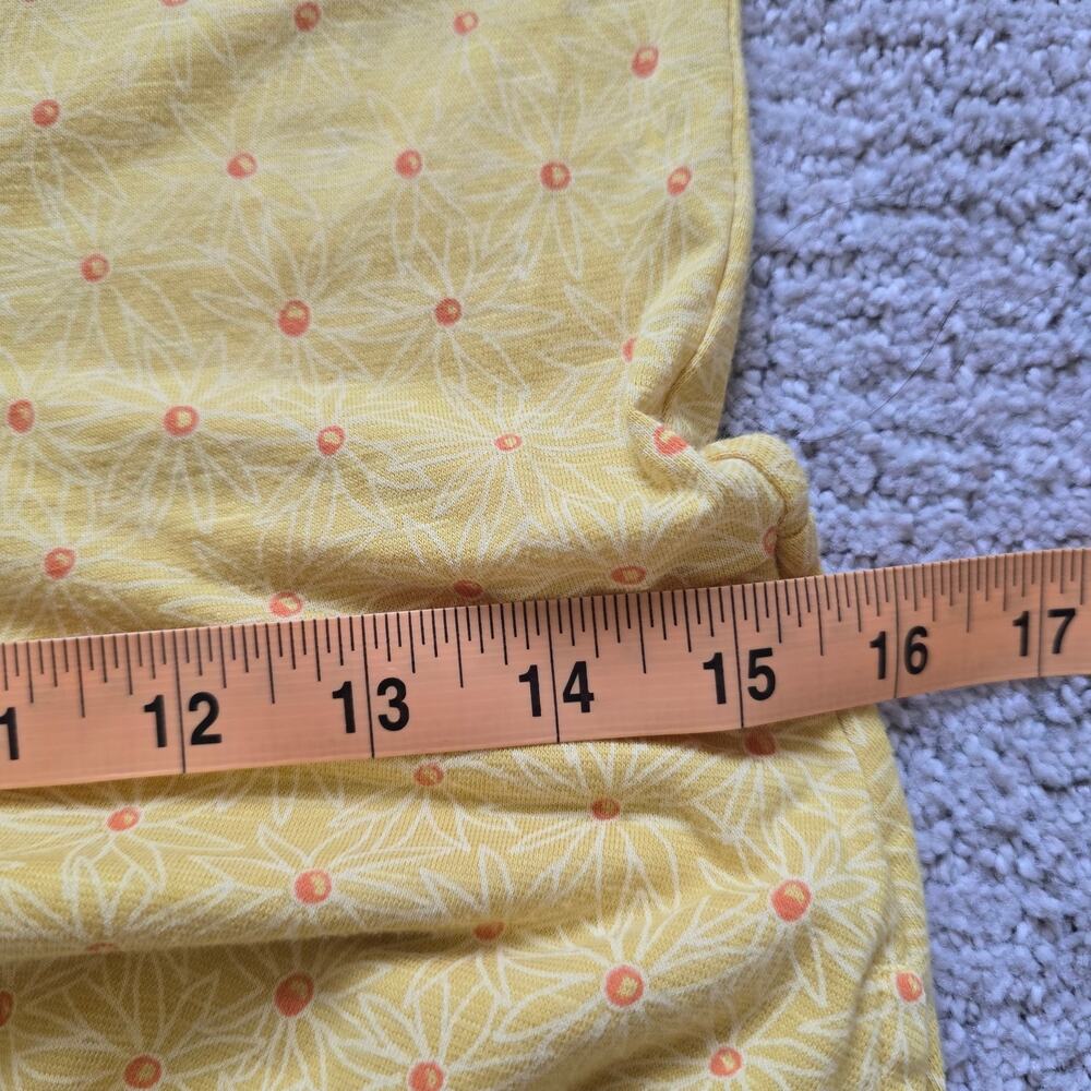 Toad & Co Laurel Dress Yellow Daisy Floral Tencel Organic Cotton Size S - Picture 9 of 10